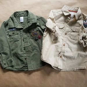 Bundle 2pc Carter's Boy 24m Shirts